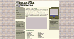 Desktop Screenshot of imperialstonepaving.com